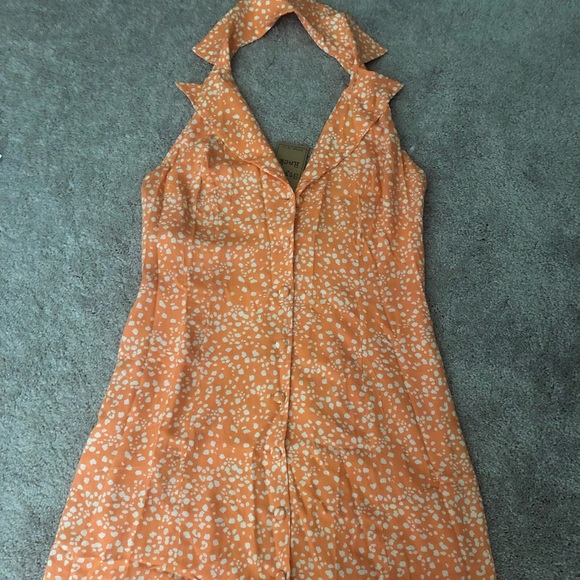 Vici Marcy Printed Button Down Halter Dress - Picture 5 of 5